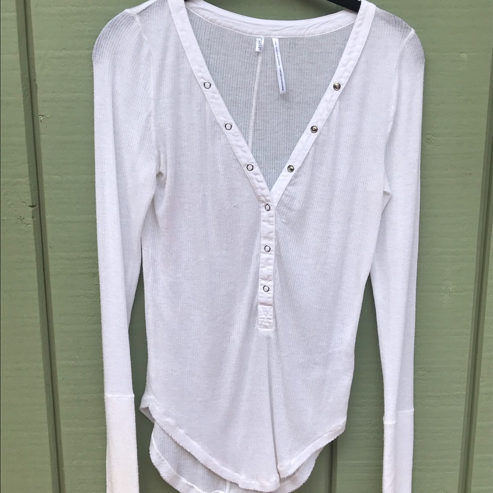 Out From Under White Long Sleeves
